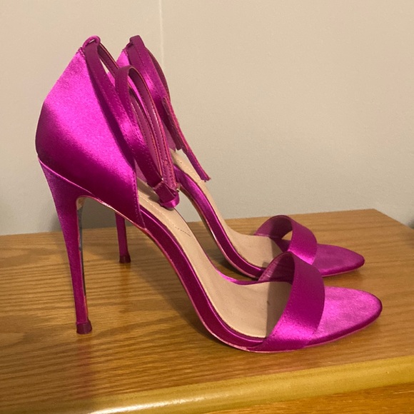 Aldo Shoes - Aldo fuschia satin heels